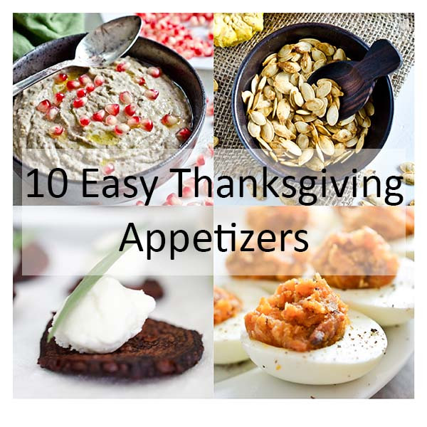 Easy Appetizers For Thanksgiving
 10 Easy Thanksgiving Appetizers