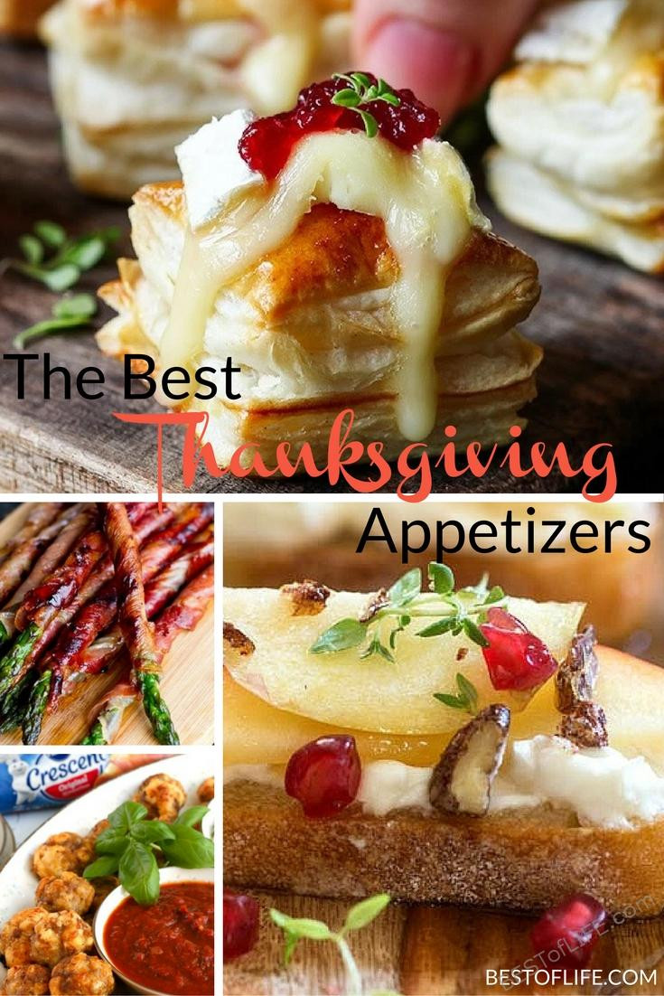 Easy Appetizers For Thanksgiving
 Best Thanksgiving Appetizers Best of Life