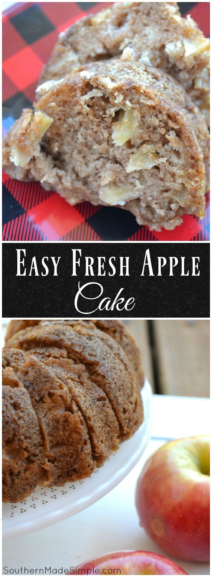 Easy Apple Dessert Recipes With Fresh Apples
 17 Best ideas about Easy Apple Cake on Pinterest