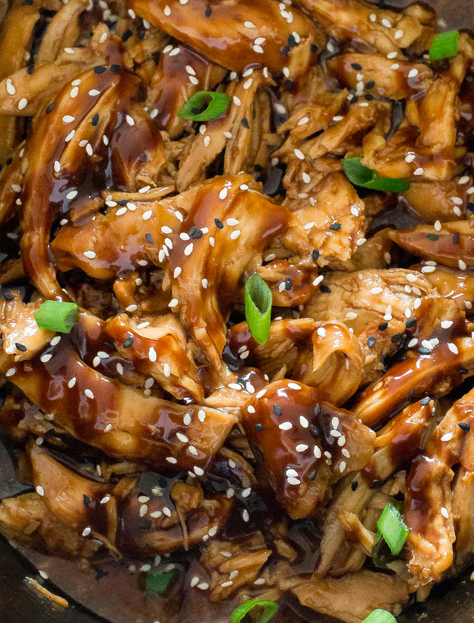 Easy Asian Chicken Recipes
 sesame chicken slow cooker