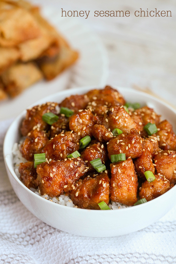 Easy Asian Chicken Recipes
 Honey Sesame Chicken recipe