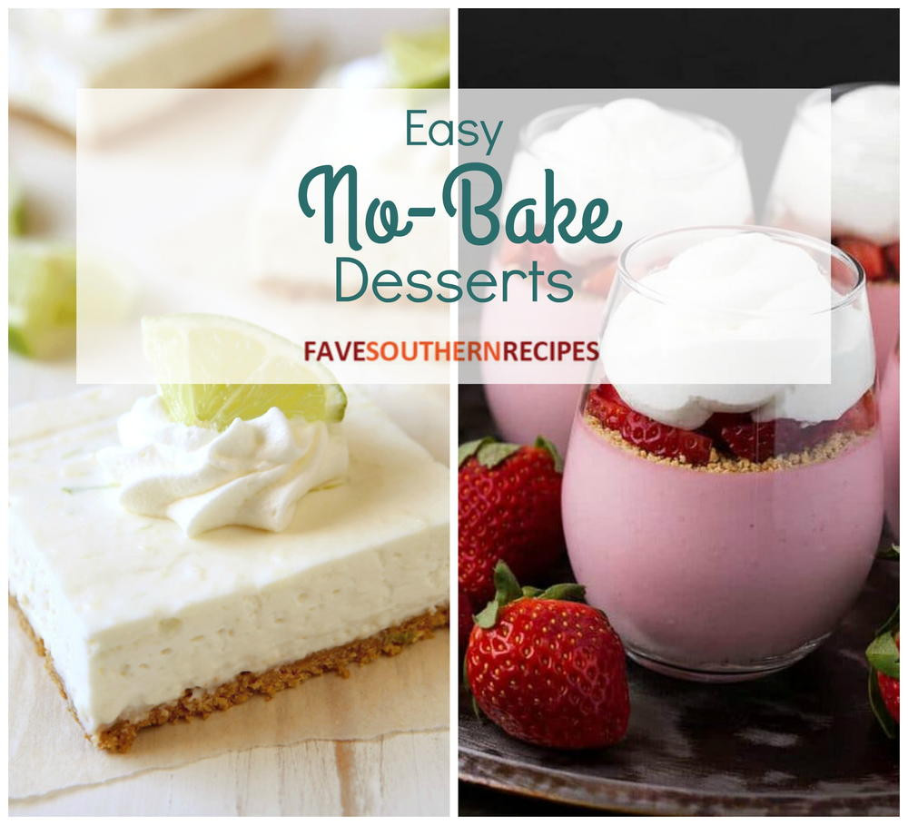 Easy Bake Desserts
 No Bake Dessert 13 Easy No Bake Recipes