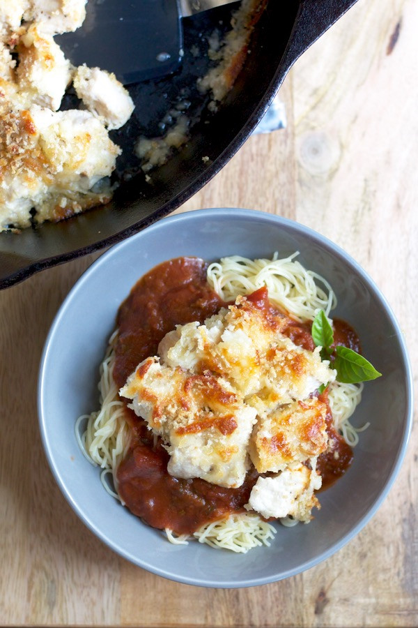 Easy Baked Chicken Parmesan
 Easy Baked Chicken Parmesan