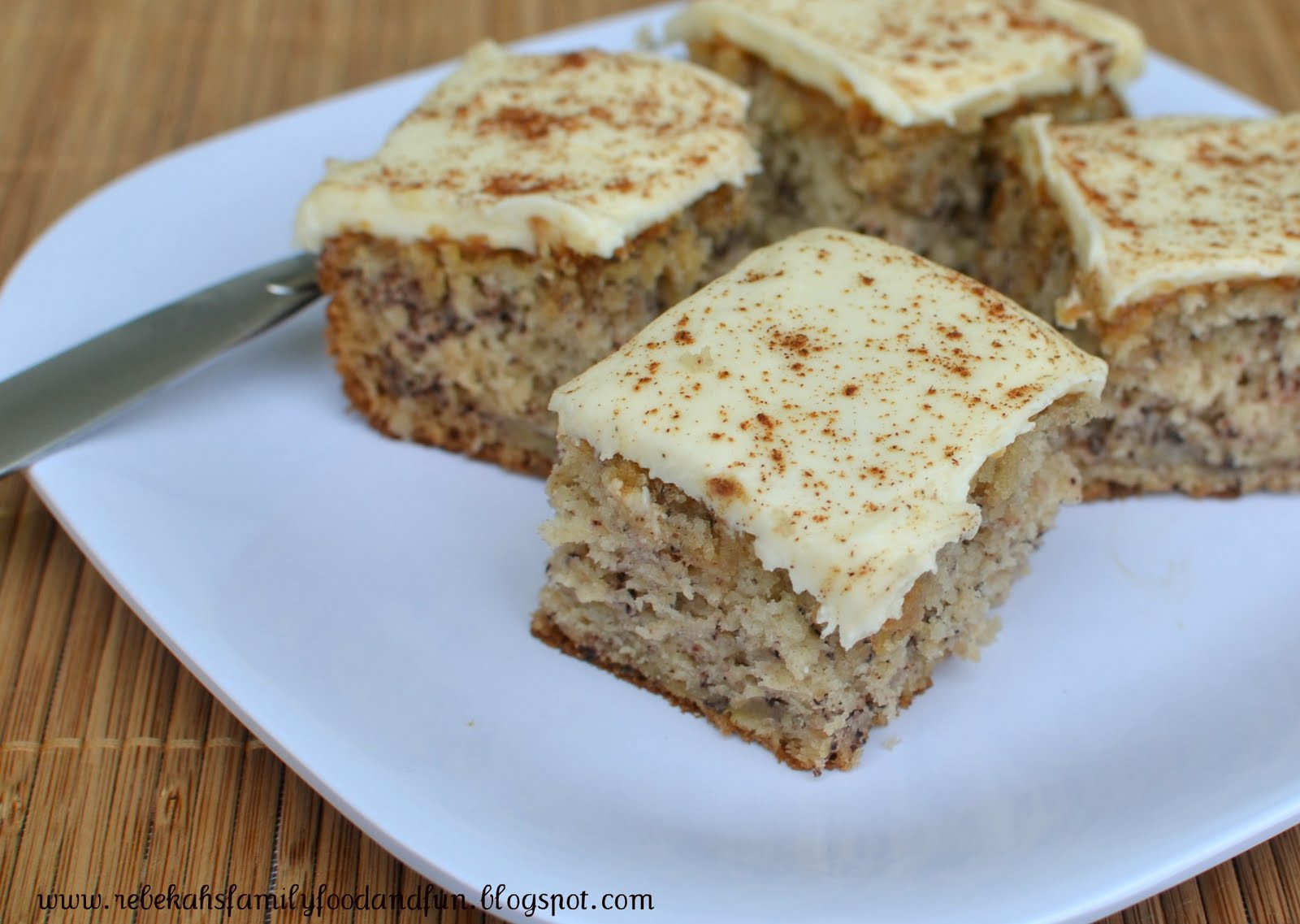 Easy Banana Cake
 Family Food and Fun Quick and Easy Banana Cake