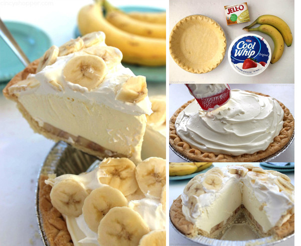 Easy Banana Cream Pie
 Easy Banana Cream Pie CincyShopper