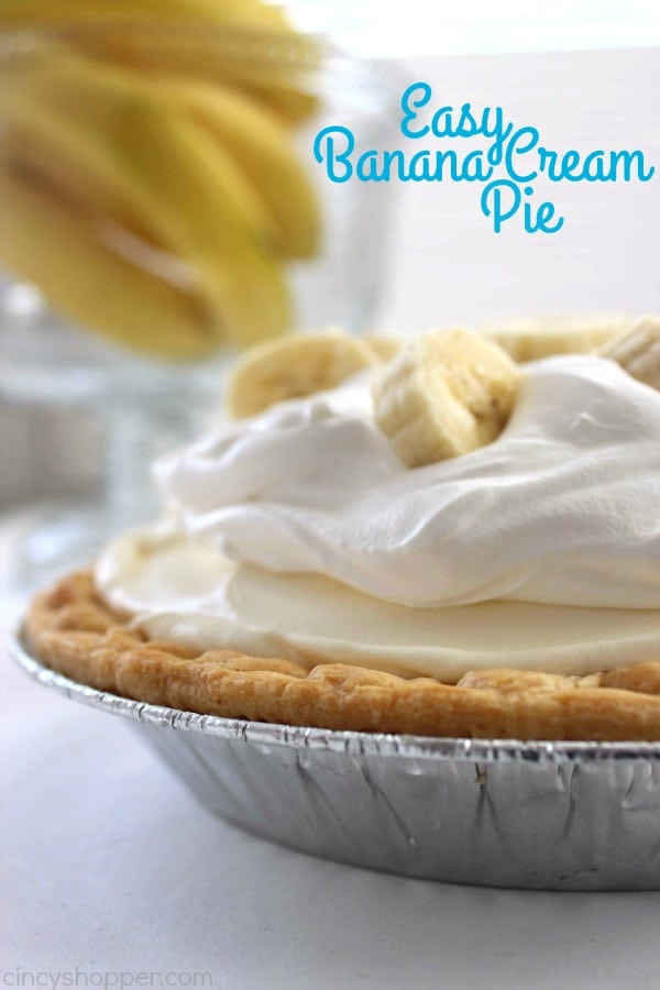 Easy Banana Cream Pie Recipe
 Easy Banana Cream Pie CincyShopper