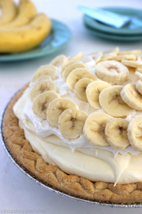 Easy Banana Cream Pie
 Easy Banana Cream Pie CincyShopper