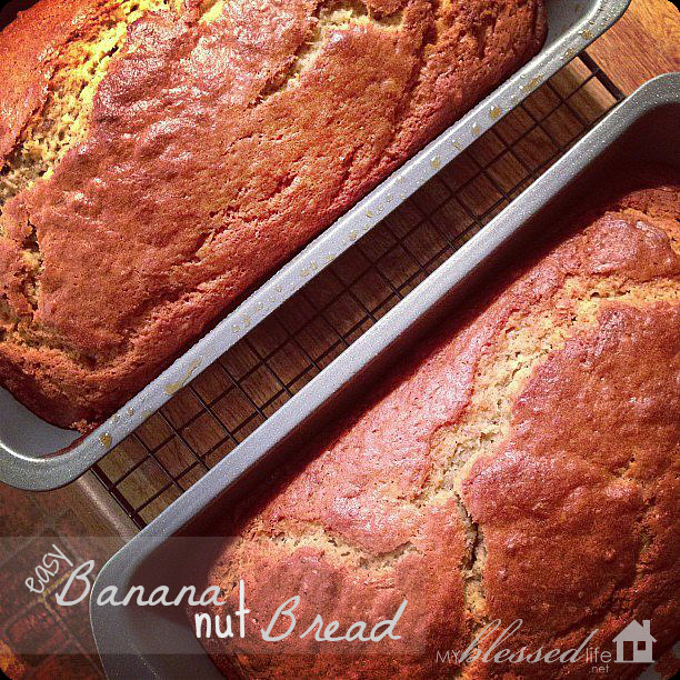 Easy Banana Nut Bread Recipe
 Easy Banana Nut Bread Recipe