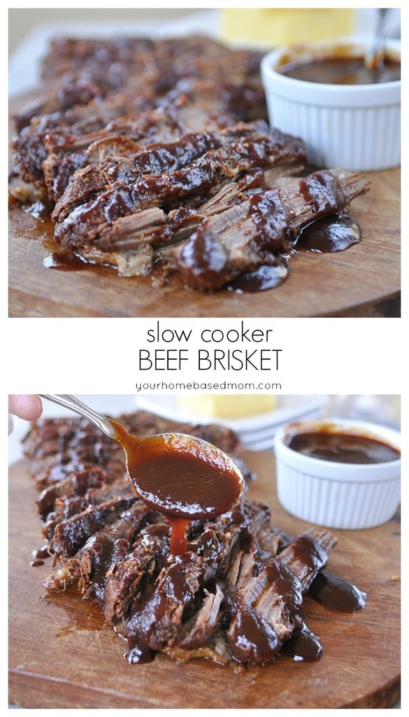 Easy Beef Brisket Slow Cooker Recipe
 Slow Cooker Beef Brisket your homebased mom