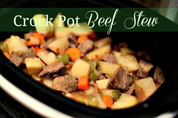 Easy Beef Stew Crock Pot
 Easy Crock Pot Beef Stew Recipe FTM