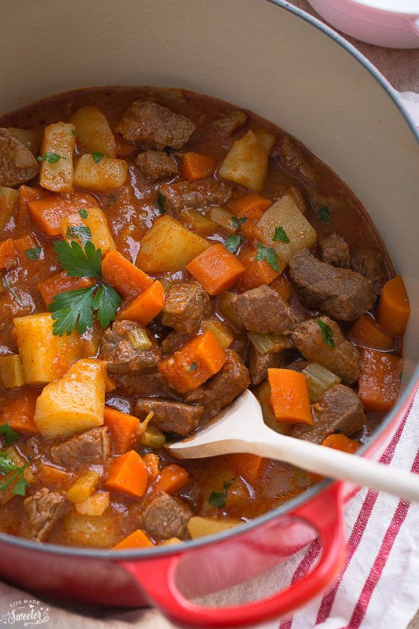 Easy Beef Stew Recipe
 25 bästa Stew meat recipes idéerna på Pinterest