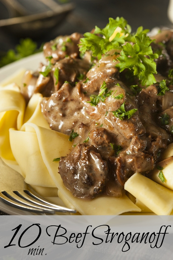 Easy Beef Stroganoff Recipe
 Easy Beef Stroganoff Recipe The Typical Mom