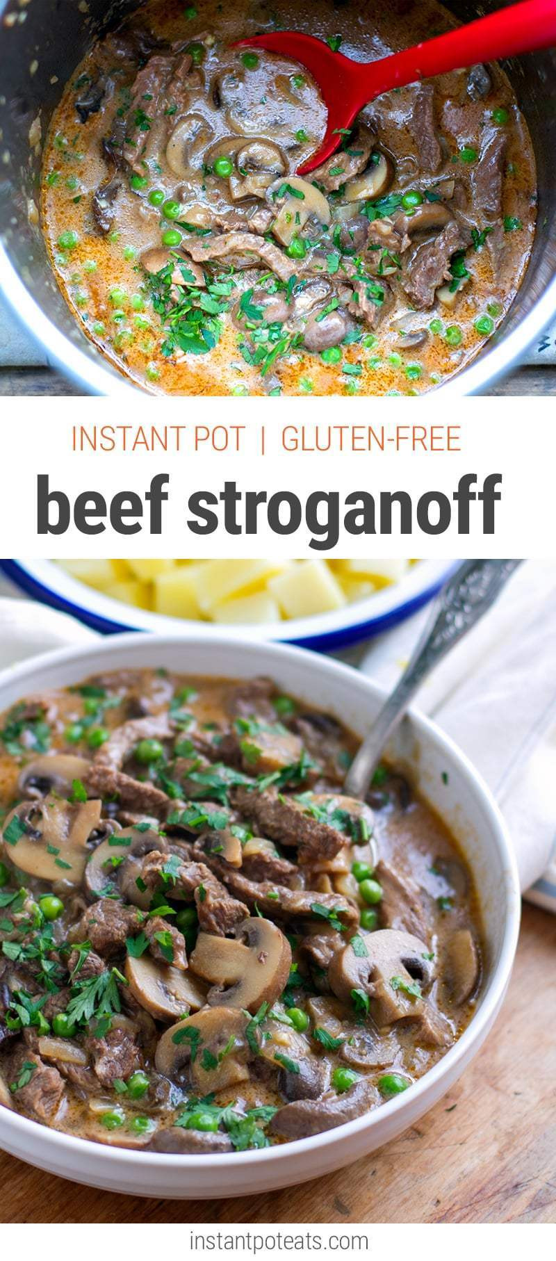 Easy Beef Stroganoff Recipe
 Quick & Easy Beef Stroganoff Instant Pot Recipe Gluten