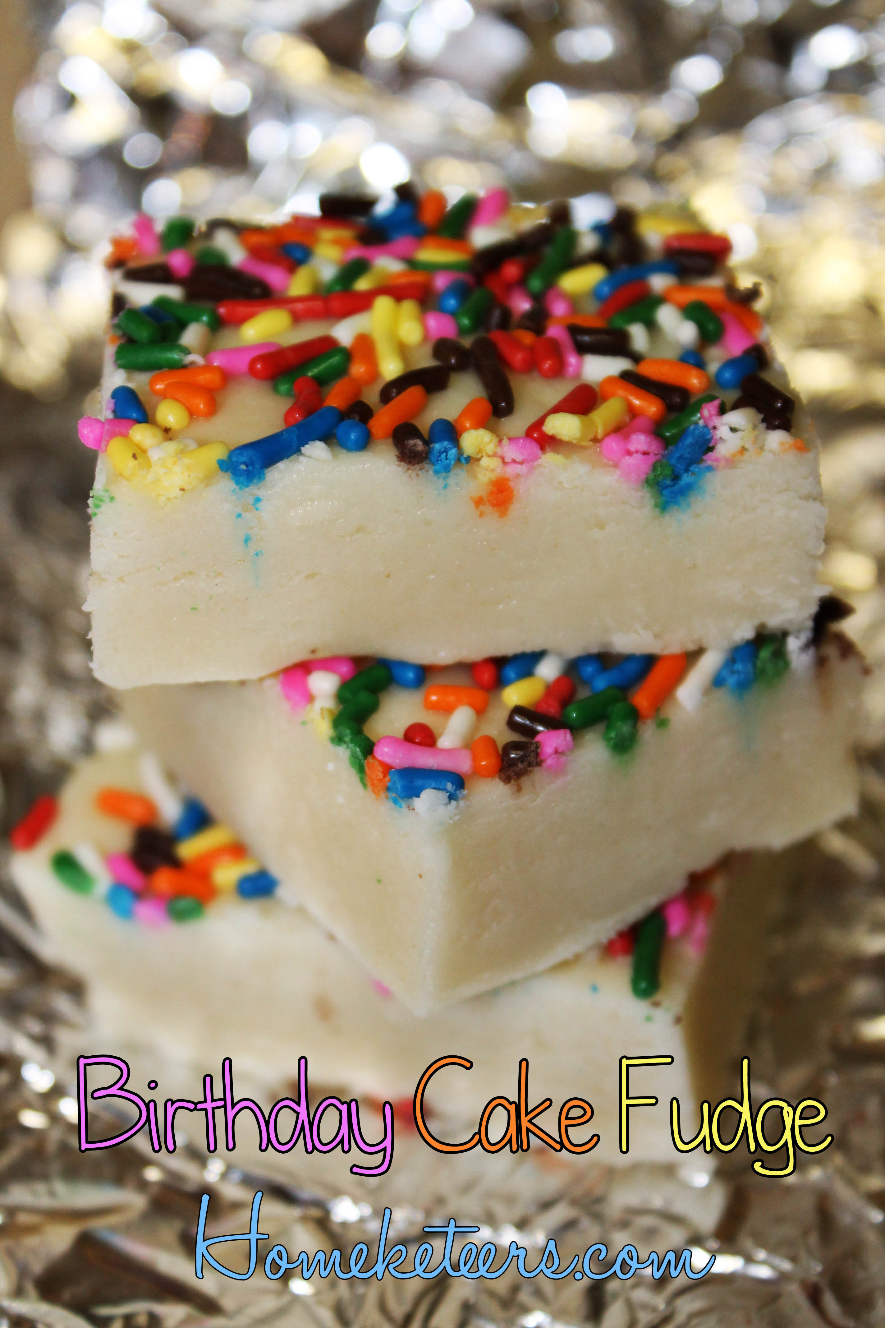 Easy Birthday Cake Recipe
 Birthday Cake Fudge