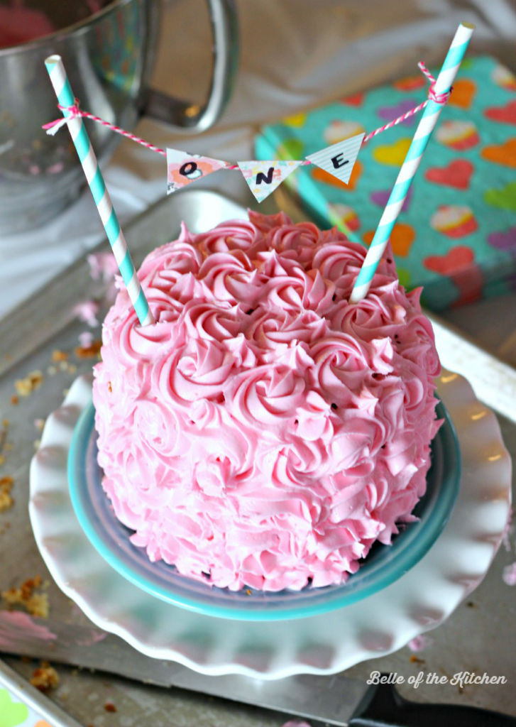 Easy Birthday Cake Recipe
 1st Birthday Smash Cake Tutorial Simple Vanilla Cake