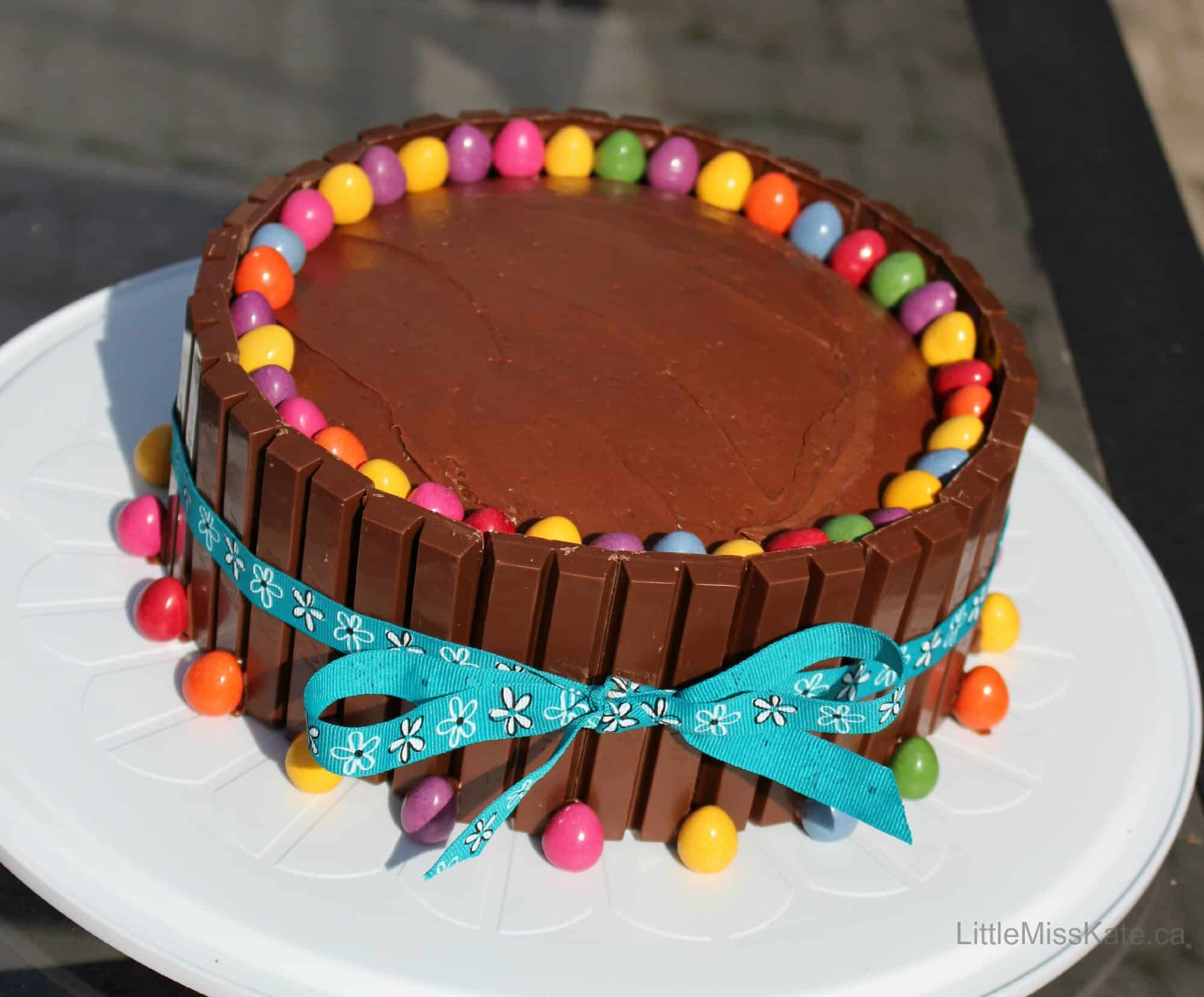Easy Birthday Cake Recipe
 Easy Birthday Cake Ideas – Kit Kat Cake Recipe Little
