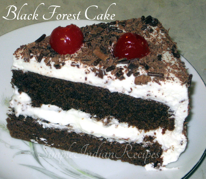 Easy Black Forest Cake Recipe
 Homemade German Black Forest Cake