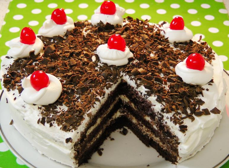 Easy Black Forest Cake Recipe
 easy black forest cake recipes