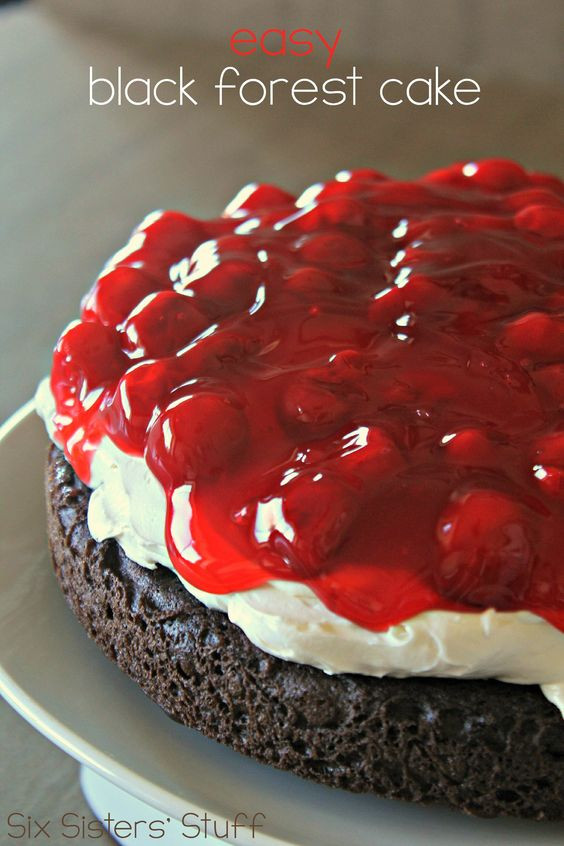 Easy Black Forest Cake Recipe
 EASY Black Forest Cake Recipe