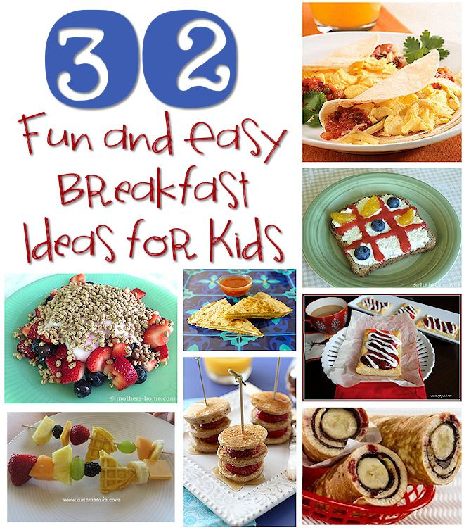 Easy Breakfast Ideas For Kids
 breakfast