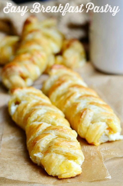 Easy Breakfast Pastries
 Easy Braided Breakfast Pastry Will Cook For Smiles