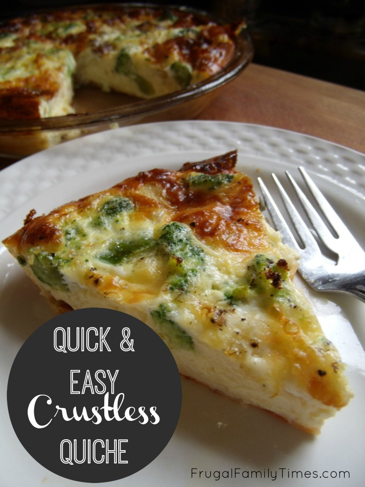 Easy Breakfast Quiche Recipe
 Quick and Easy Crustless Quiche Recipe for Mother s Day