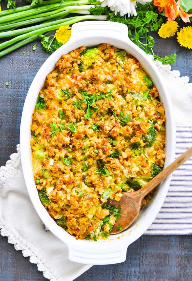 Easy Broccoli Casserole
 Fannie s Easy Cheesy Broccoli Casserole The Seasoned Mom