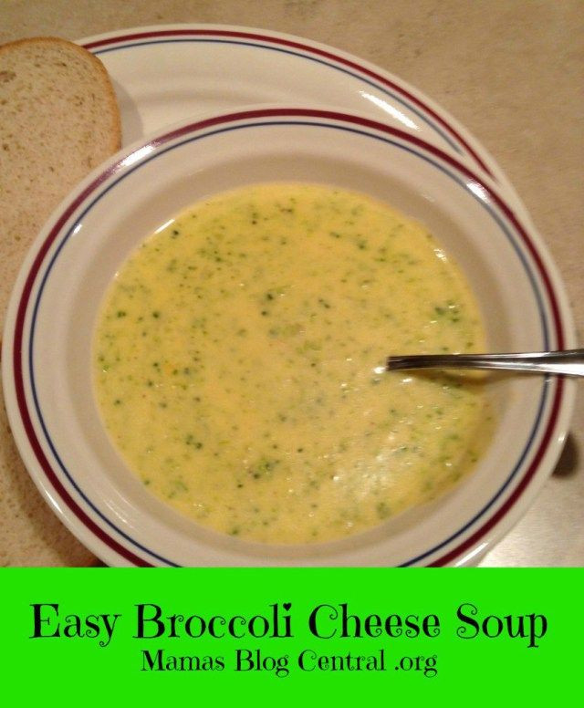 Easy Broccoli Soup
 Best 25 Easy broccoli cheese soup ideas on Pinterest