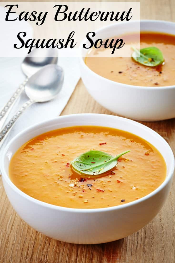 Easy Butternut Squash Soup
 Butternut Squash Soup Recipe