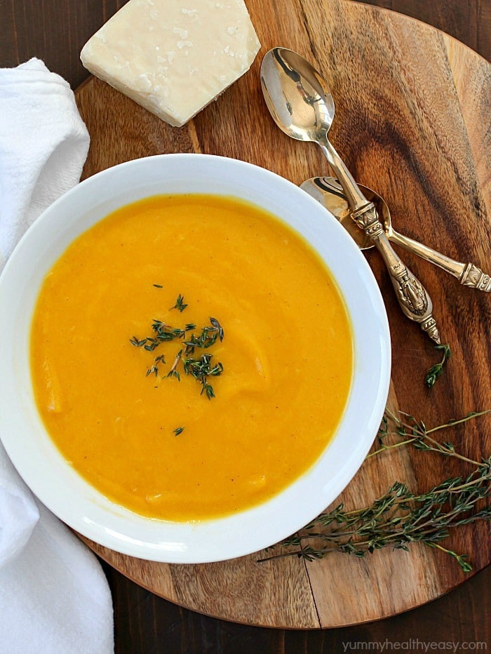 Easy Butternut Squash Soup
 Easy Butternut Squash Soup Yummy Healthy Easy