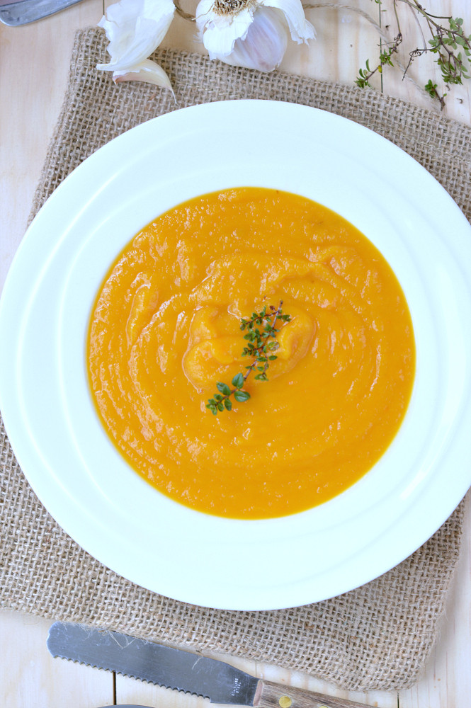 Easy Butternut Squash Soup
 Butternut Squash Carrot Ginger Soup