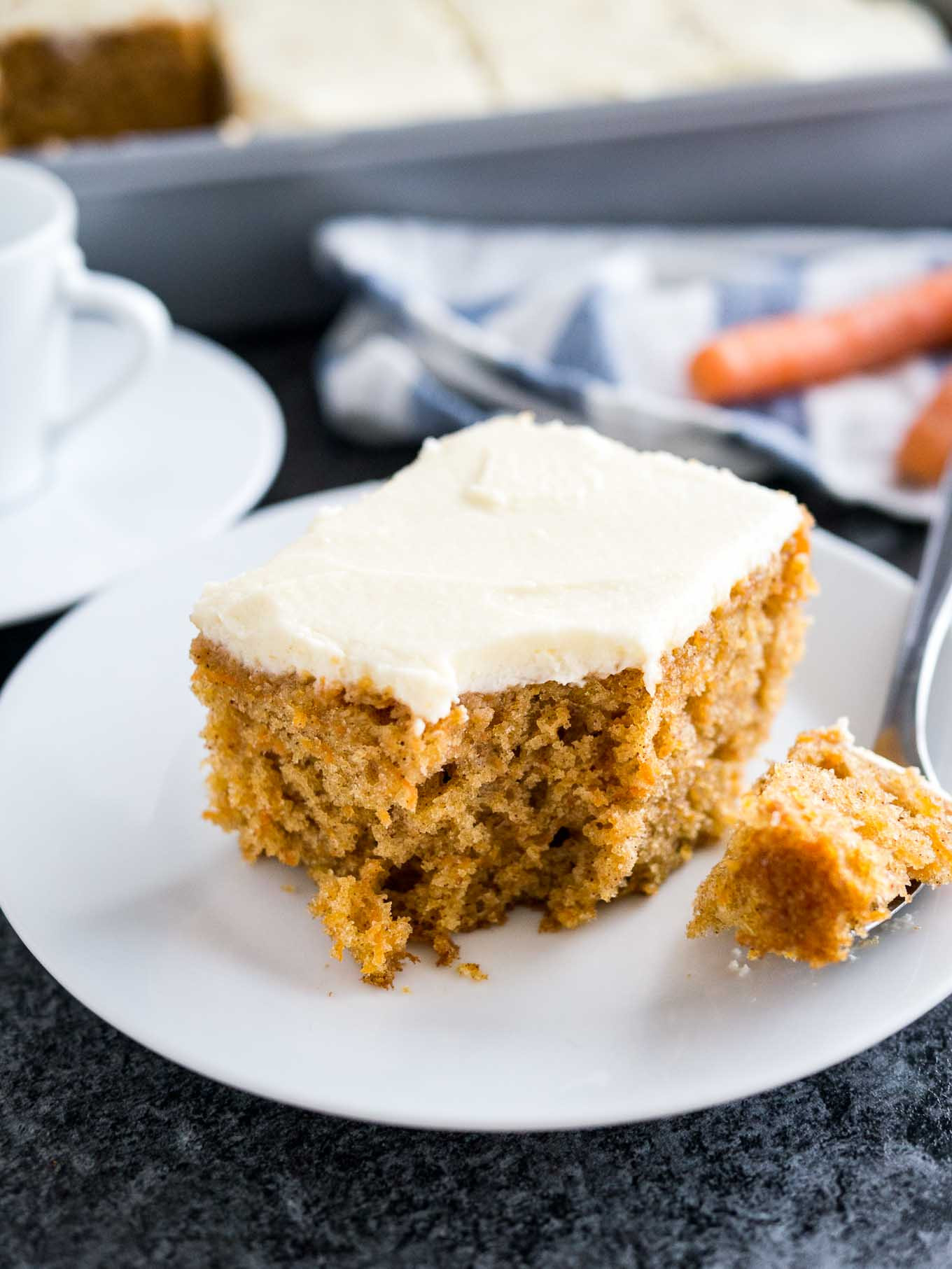 Easy Carrot Cake Recipe
 Easy Carrot Cake Recipe with Cream Cheese Frosting Nut free