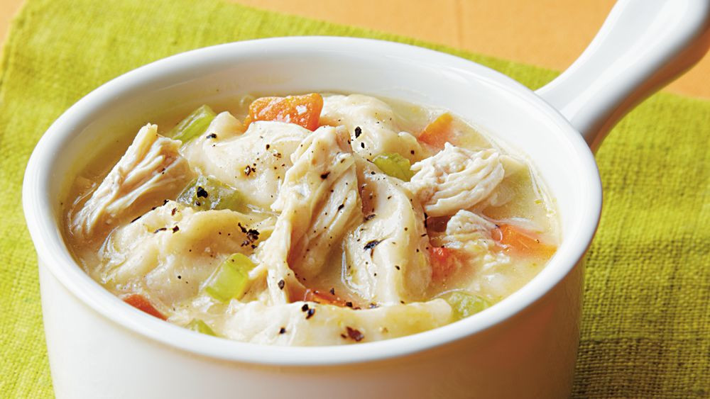 Easy Chicken And Dumplings
 Easy Chicken and Dumplings recipe from Pillsbury