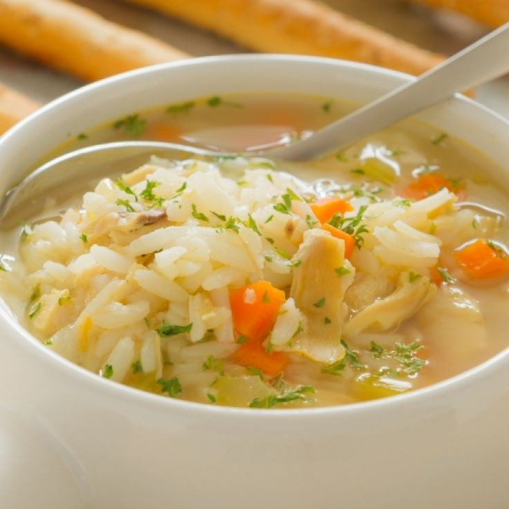 Easy Chicken And Rice Soup Recipe
 Simple Chicken and Rice Soup