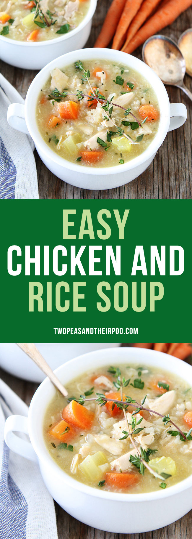 Easy Chicken And Rice Soup Recipe
 Easy Chicken and Rice Soup Recipe