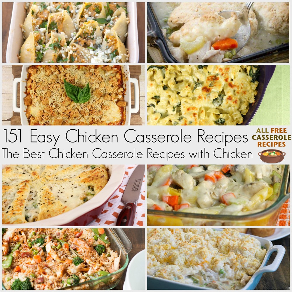 Easy Chicken Casserole Recipe
 151 Easy Chicken Casserole Recipes The Best Casserole