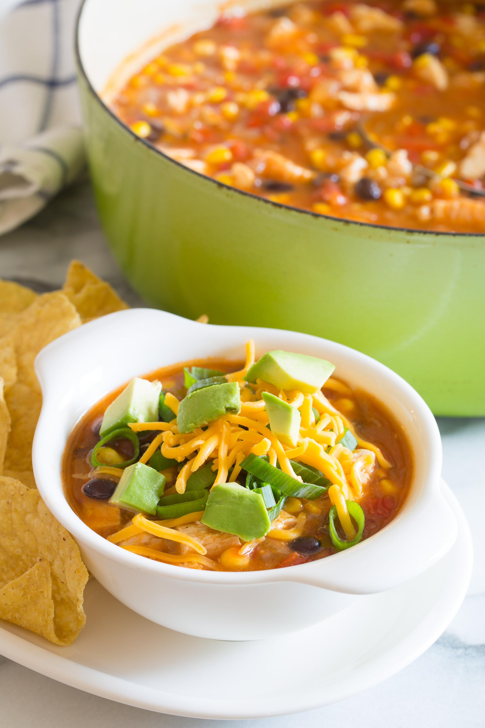 Easy Chicken Enchilada Soup
 Easy Enchilada Soup