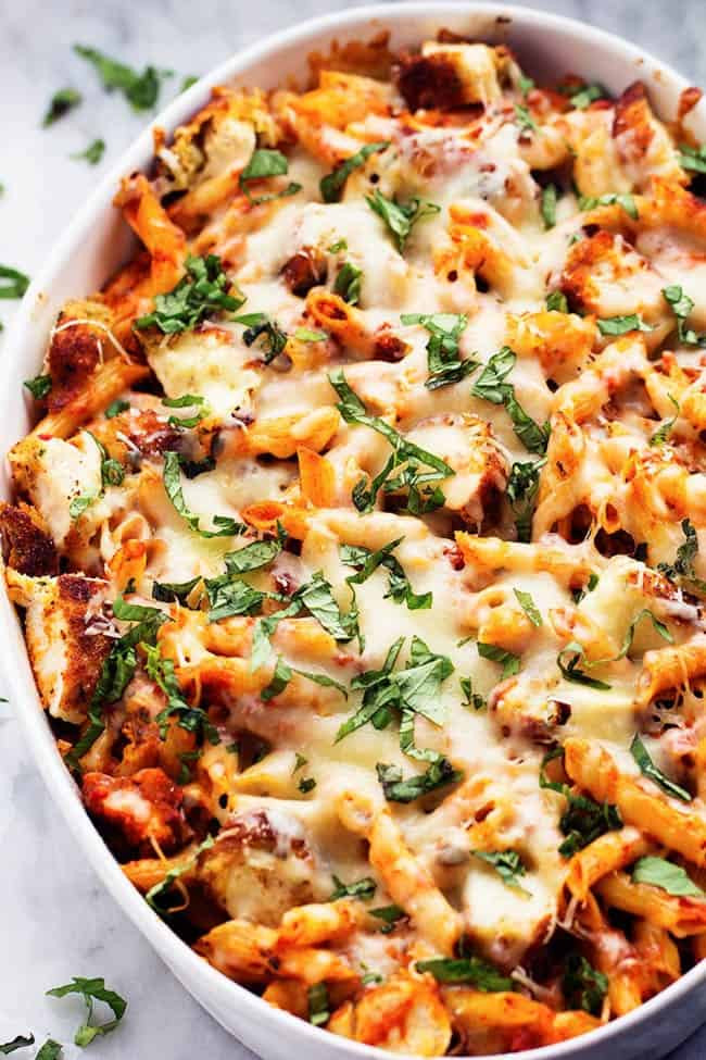 Easy Chicken Parmesan Casserole
 Chicken Parmesan Casserole