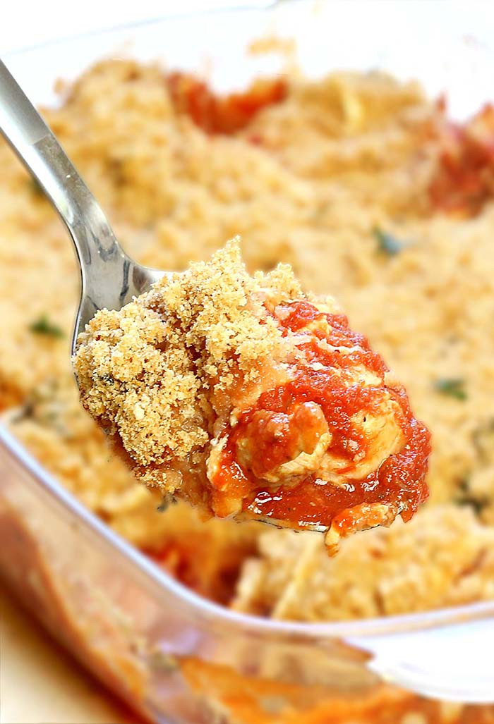 Easy Chicken Parmesan Casserole
 Easy Chicken Parmesan Casserole Sugar Apron