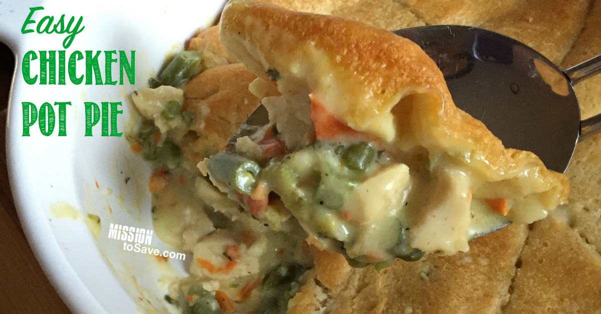 Easy Chicken Pot Pie Recipe
 easy chicken pot pie recipe with crescent rolls