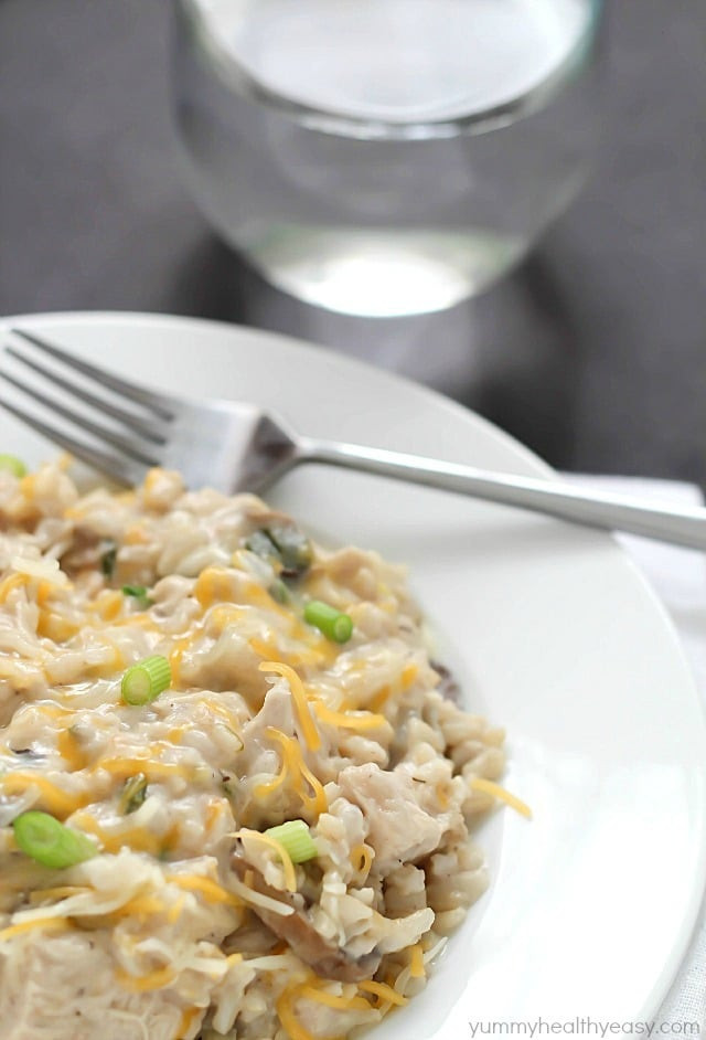 Easy Chicken Rice Casserole
 Skinny Chicken and Rice Casserole Yummy Healthy Easy