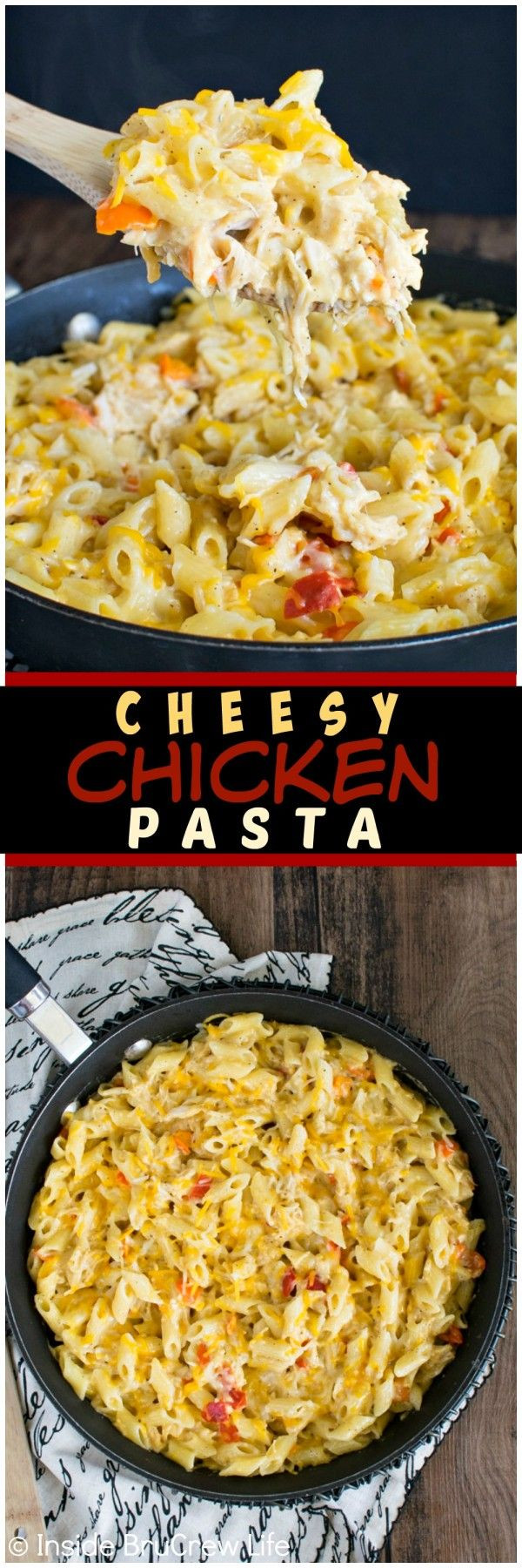 Easy Chicken Spaghetti Casserole
 Best 25 Cheesy chicken pasta ideas on Pinterest