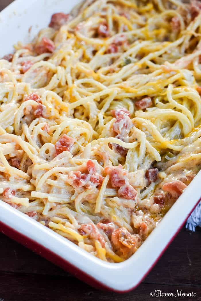 Easy Chicken Spaghetti
 Easy Chicken Spaghetti Flavor Mosaic