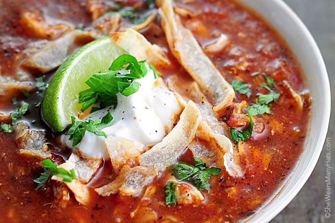 Easy Chicken Tortilla Soup Recipe
 Easy Chicken Tortilla Soup Recipe