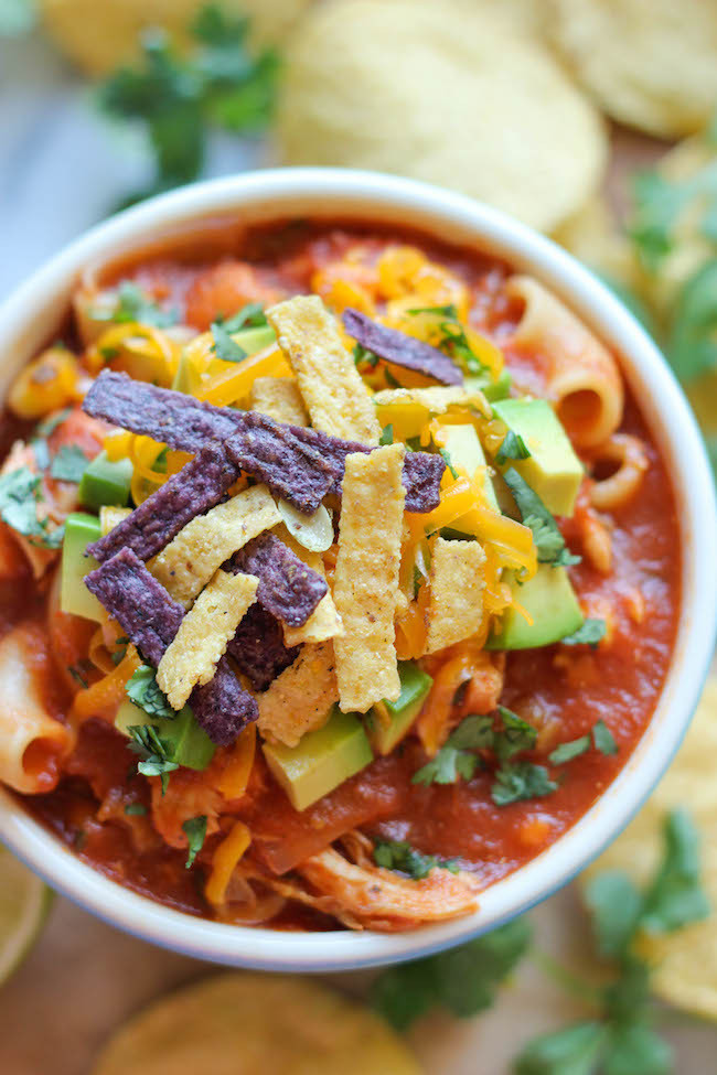 Easy Chicken Tortilla Soup Recipe
 25 Soups to Try This Winter Singing through the Rain