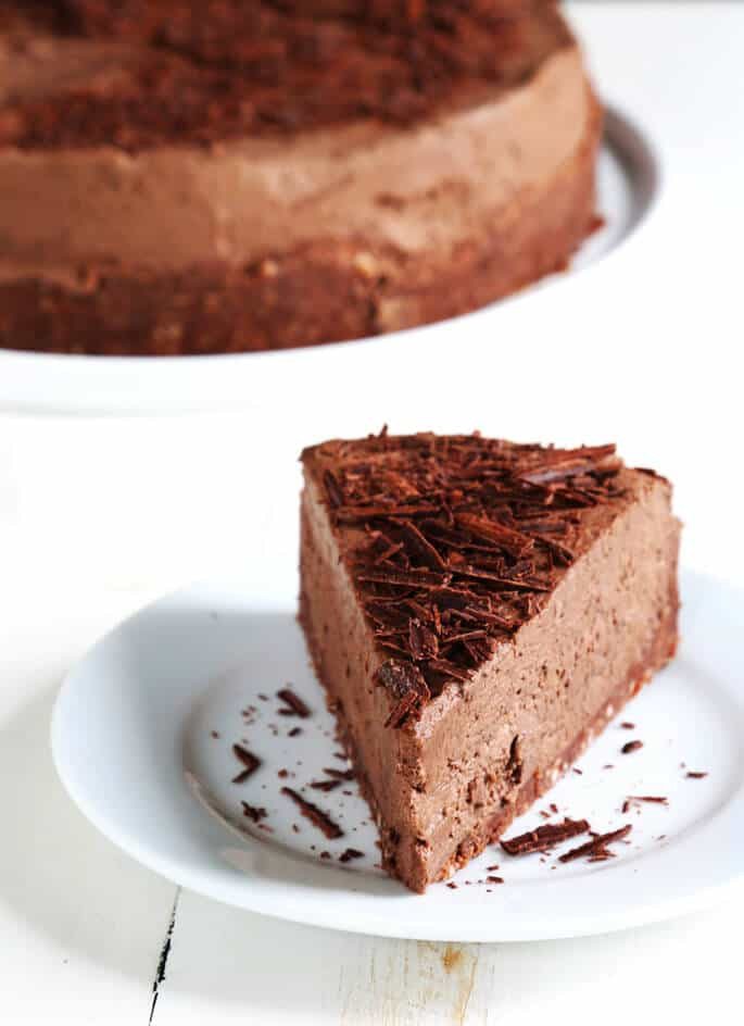 Easy Chocolate Cheesecake Recipe
 No Bake Chocolate Cheesecake