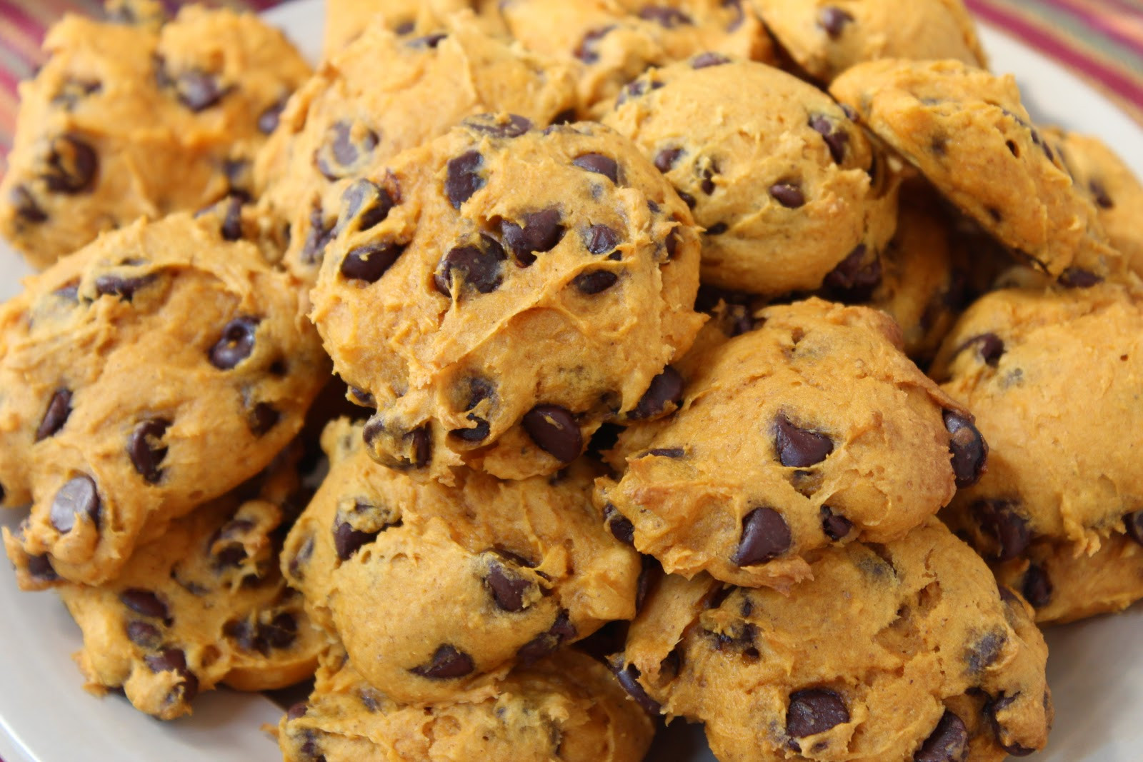 Easy Chocolate Chip Cookies
 booturtle s show and tell Easy Pumpkin Chocolate Chip Cookies