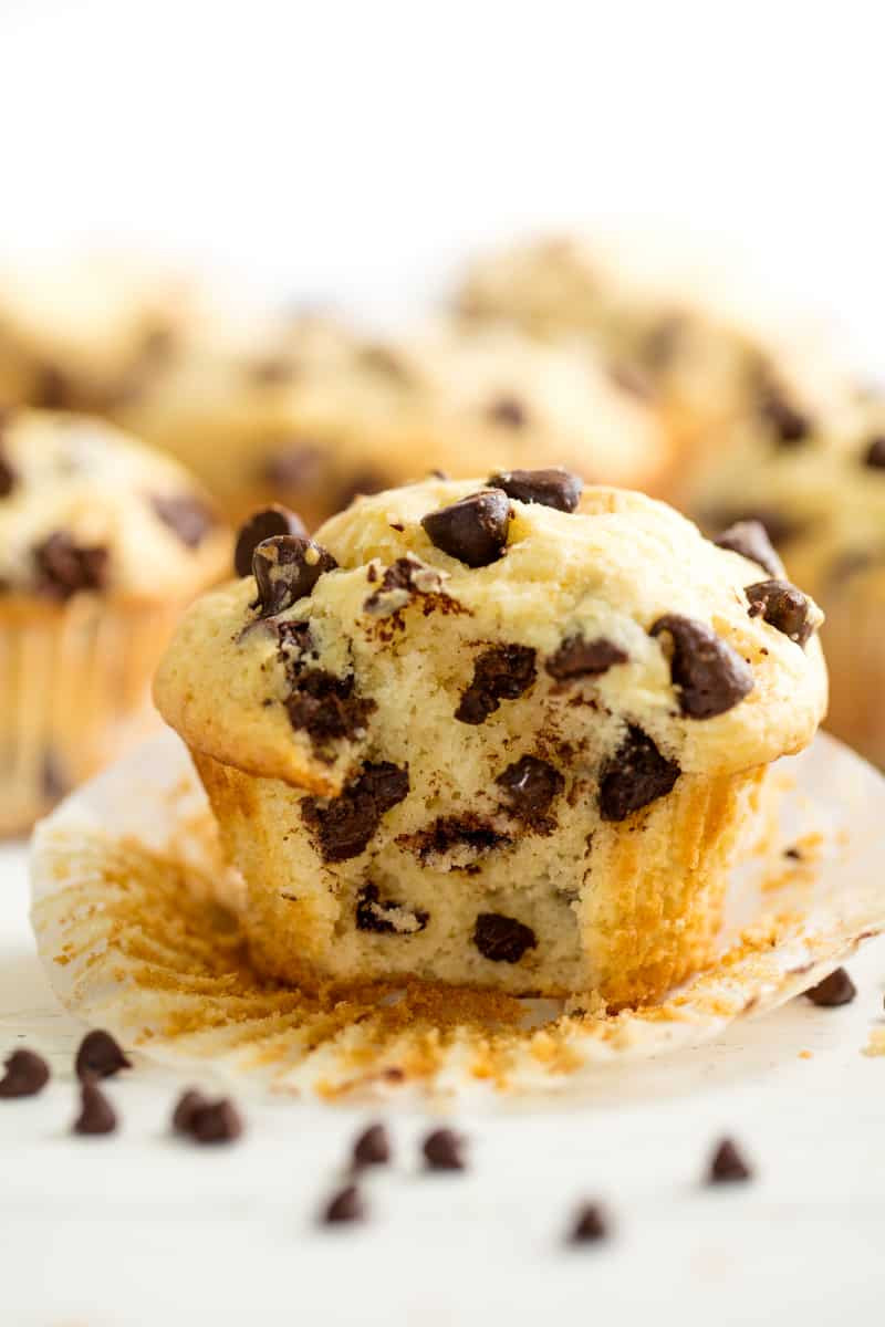 Easy Chocolate Chip Muffins
 Mom s Easy Chocolate Chip Muffins
