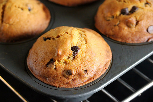 Easy Chocolate Chip Muffins
 Simple Chocolate Chip Pumpkin Muffins Recipe