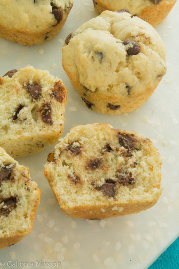 Easy Chocolate Chip Muffins
 Easy Chocolate Chip Muffins Gal on a Mission